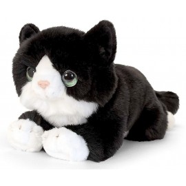 PELUCHE CHAT NOIR 32CM GAMME SIGNATURE-LiloJouets-Morbihan-Bretagne