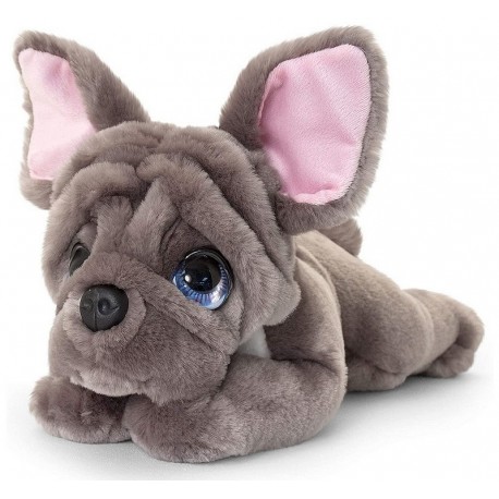 PELUCHE CHIEN BULLDOG FRANCAIS 32CM GAMME SIGNATURE-LiloJouets-Morbihan-Bretagne