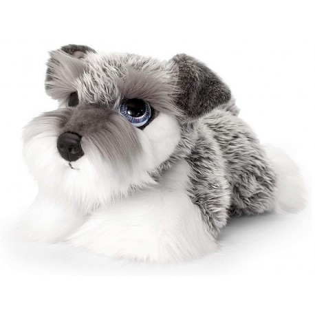 Peluche chien schnauzer 32cm gamme signature jouets56