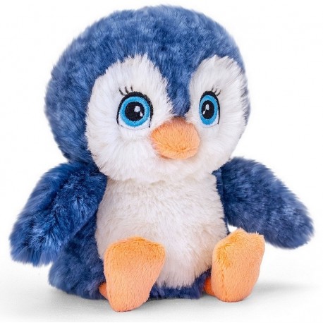 PELUCHE PINGOUIN 16CM KEELECO GAMME ADOPTABLE WORLD-LiloJouets-Morbihan-Bretagne