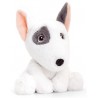 PELUCHE CHIEN BULL TERRIER 16CM KEELECO GAMME ADOPTABLE WORLD-LiloJouets-Morbihan-Bretagne
