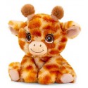 PELUCHE GIRAFE 16CM KEELECO GAMME ADOPTABLE WORLD