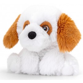 PELUCHE CHIEN COCKAPOO 16CM KEELECO GAMME ADOPTABLE WORLD