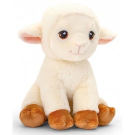 PELUCHE MOUTON 25CM KEELECO-LiloJouets-Morbihan-Bretagne