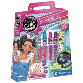 KIT ONGLES PHOSPHORESCENTS CRAZY CHIC-LiloJouets-Morbihan-Bretagne