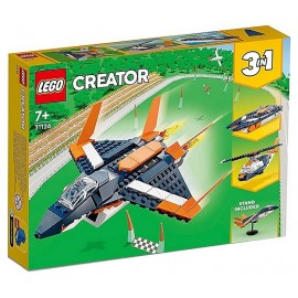 31126 AVION SUPERSONIQUE LEGO CREATOR 3EN1