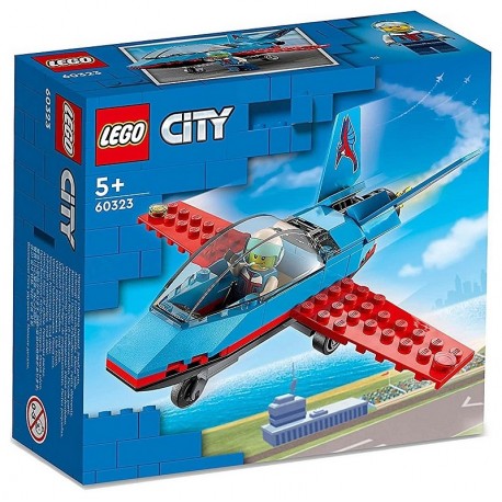 60323 L'AVION DE VOLTIGE LEGO CITY-LiloJouets-Morbihan-Bretagne