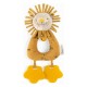 Anneau hochet tissu lion sous mon baobab-lilojouets-morbihan-bretagne