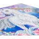 Kit carte licorne en fleurs 18x18cm broderie diamant crystal art-lilojouets-morbihan-bretagne