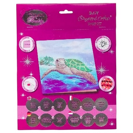 Kit carte broderie diamant Crystal Lion Lion