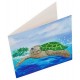 Kit carte tortue 18x18cm broderie diamant crystal art-lilojouets-morbihan-bretagne