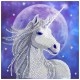 Kit carte licorne a.stokes 18x18cm broderie diamant crystal art-lilojouets-morbihan-bretagne