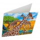 Kit carte girafes 18x18cm broderie diamant-lilojouets-morbihan-bretagne