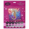 KIT CARTE HIPPOCAMPE 18X18CM BRODERIE DIAMANT-LiloJouets-Morbihan-Bretagne