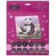 Kit carte pandas 18x18cm broderie diamant crystal art-lilojouets-morbihan-bretagne