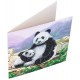 Kit carte pandas 18x18cm broderie diamant crystal art-lilojouets-morbihan-bretagne