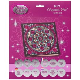 KIT CARTE MANDALA 18X18CM BRODERIE DIAMANT CRYSTAL ART-LiloJouets-Morbihan-Bretagne