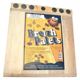 JEU DE PALETS BRETONS PLANCHE 70X70CM AVEC 13 PALETS