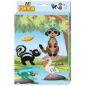 BOITE LES ANIMAUX 2000 PERLES HAMA MIDI 