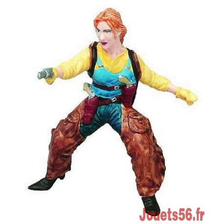 FEMME COWBOY FIGURINE 8CM-jouets-sajou-56