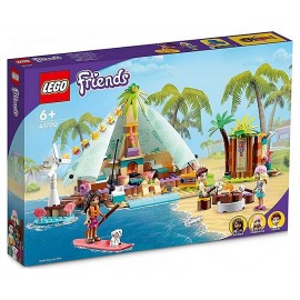 41700 CAMPING GLAMOUR A LA PLAGE LEGO FRIENDS