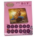 KIT CARTE SIRENE 18X18CM BRODERIE DIAMANT