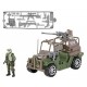 Vehicule militaire avec figurine et accessoires asst-lilojouets-morbihan-bretagne