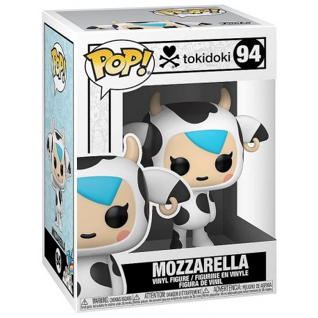 FIGURINE POP 94 MOZZARELLA VACHE 9CM TOKIDOKI-LiloJouets-Morbihan-Bretagne