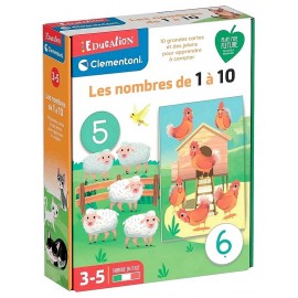 COFFRET LES NOMBRES DE 1 A 10