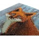 Kit carte renard 18x18cm broderie diamant-lilojouets-morbihan-bretagne