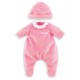 Bb36 pyjama rose et bonnet vetements poupon 36cm-lilojouets-morbihan-bretagne