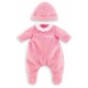 Bb30 pyjama rose et bonnet vetement poupon 30cm-lilojouets-morbihan-bretagne