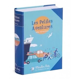 PACK LAMPE A HISTOIRES PETITS AVENTURIERS 5 DISQUES BOITE LIVRE