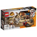 76945 POURSUITE EN MOTO DU DINOSAURE ATROCIRAPTOR LEGO JURASSIC WORLD