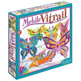 KIT CREATIF MOBILE VITRAIL PAPILLON-LiloJouets-Morbihan-Bretagne