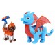 Pack 2 figurines rescue knights pat patrouille dont dragon asst-lilojouets-morbihan-bretagne