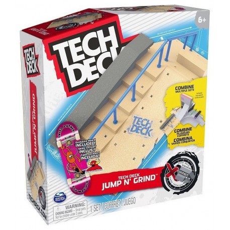 COFFRET PISTE FINGER SKATES TECH DECK STARTER X CONNECT ASST-LiloJouets-Morbihan-Bretagne