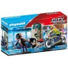 70572 POLICIER AVEC MOTO ET VOLEUR PLAYMOBIL CITY ACTION-LiloJouets-Morbihan-Bretagne