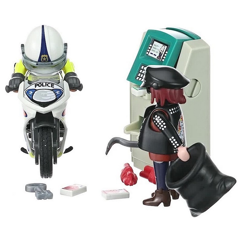 Playmobil 71092 Policier et Quad - City Action - avec Un