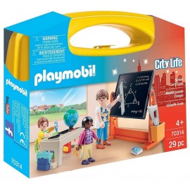 70314 VALISETTE ECOLE PLAYMOBIL CITY LIFE 29 PIECES