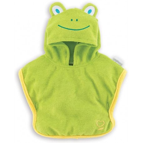 BB30 CAPE DE BAIN GRENOUILLE POUR POUPON 30CM-LiloJouets-Morbihan-Bretagne