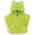 BB30 CAPE DE BAIN GRENOUILLE POUR POUPON 30CM