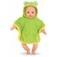 Bb30 cape de bain grenouille pour poupon 30cm-lilojouets-morbihan-bretagne