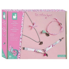 KIT CREATIF 3 BIJOUX RUBANS A FLEURS LES ATELIERS BIJOUX-LiloJouets-Morbihan-Bretagne