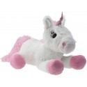 PELUCHE GEANTE LICORNE ALLONGEE 80CM