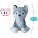 Peluche chien husky assis 50cm-lilojouets-morbihan-bretagne