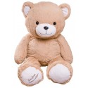 PELUCHE GEANTE OURS BEIGE GASTON 100CM