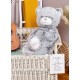 Peluche geante ours gris gaston 80cm-lilojouets-morbihan-bretagne