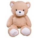 PELUCHE GEANTE OURS BEIGE GASTON 120CM