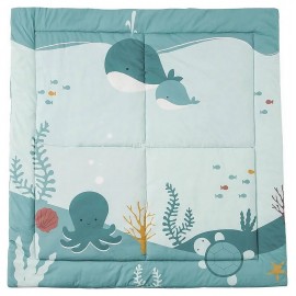 TAPIS DE PARC REVERSIBLE 100X100CM OCEAN-LiloJouets-Morbihan-Bretagne